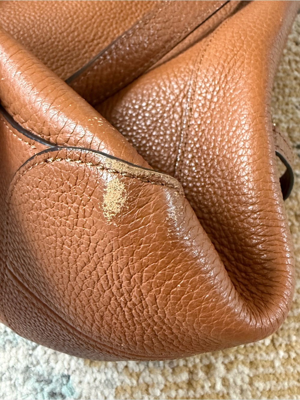 kate spade Pebbled Leather Shoulder Bag - Picture 6 of 9